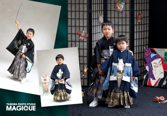 七五三記念写真は諫早福田町のフォトスタジオ☆田島写真館でどうぞ。