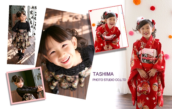 七五三記念写真-七五三撮影用衣装ございます。