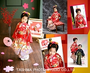 田島写真館で七五三♪