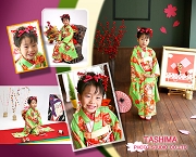 田島写真館で七五三♪