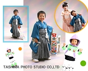 田島写真館で七五三